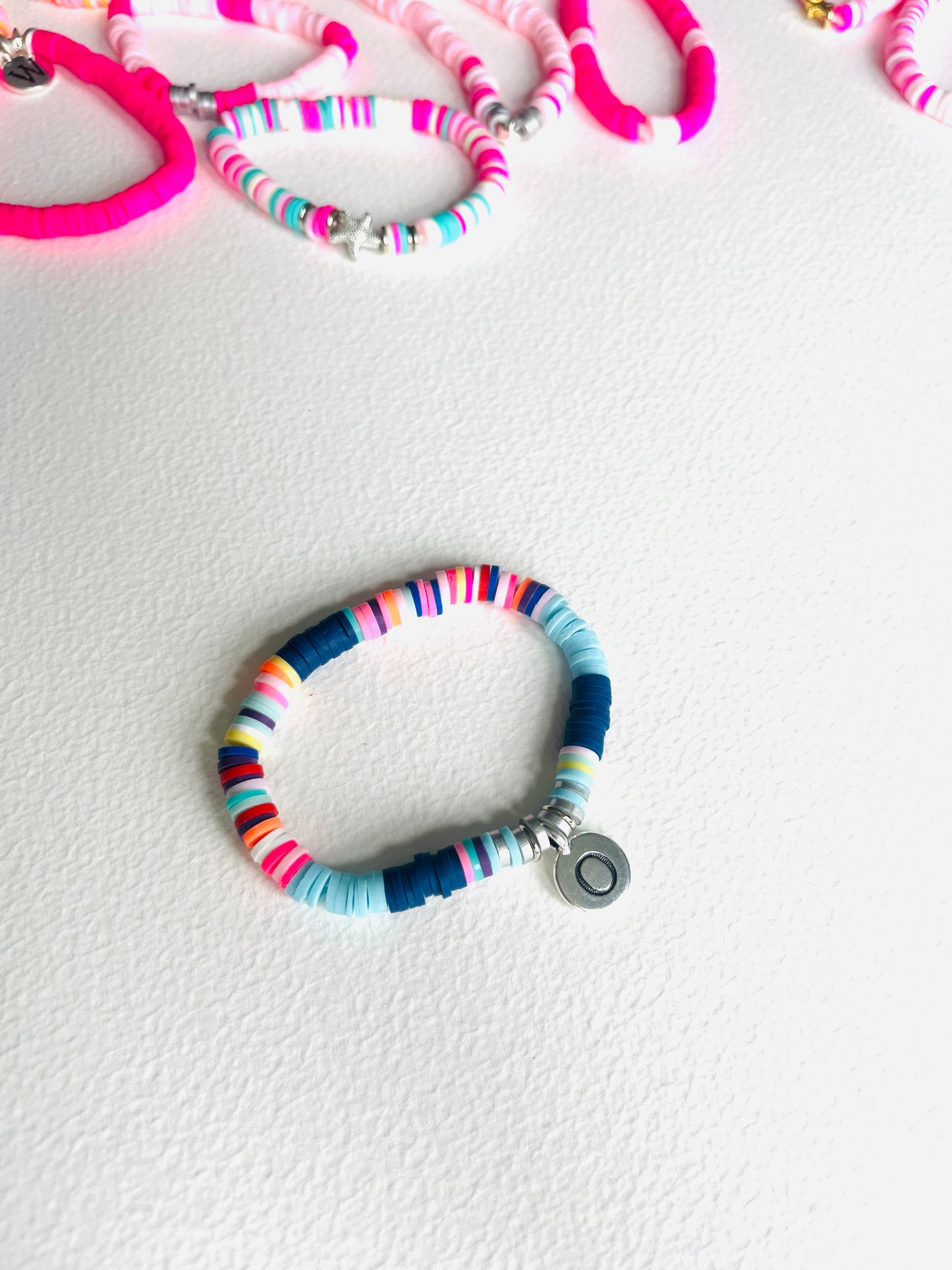 Happy Heishi bead bracelets!