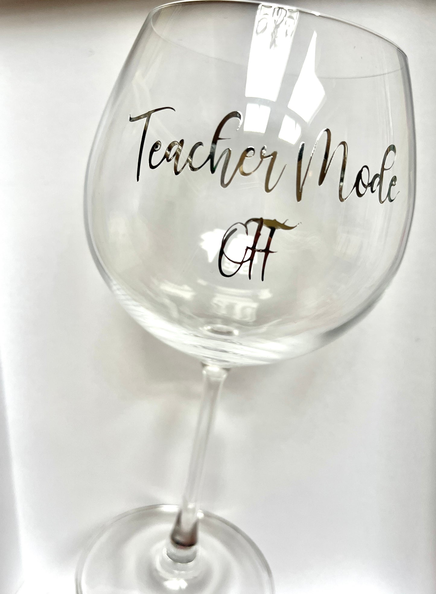 Personalised glass, candle and chocolate gift box