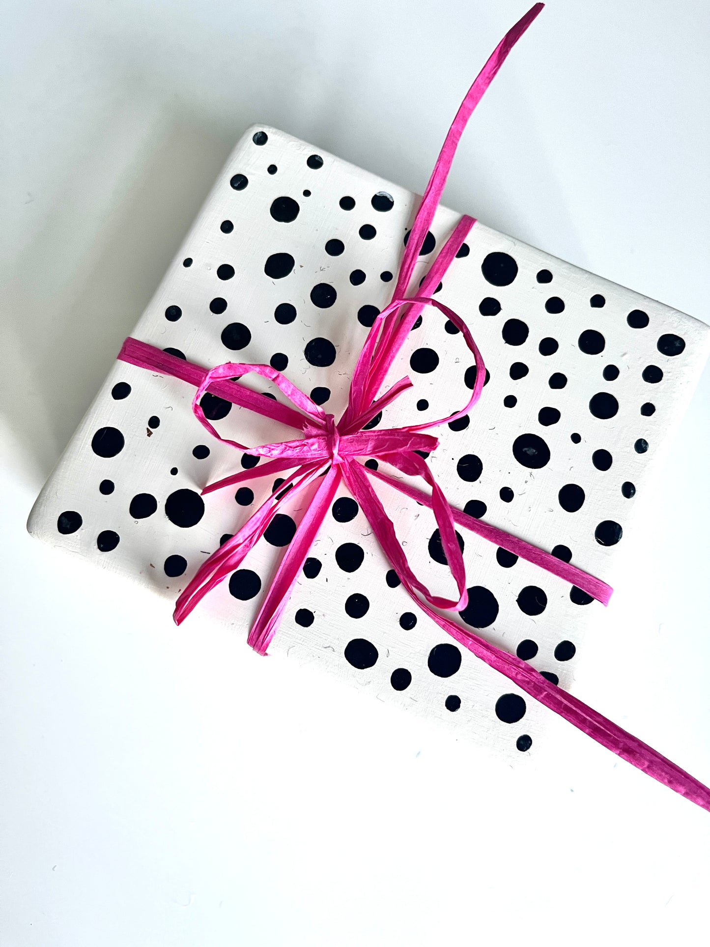 “Spotty dotty” coasters