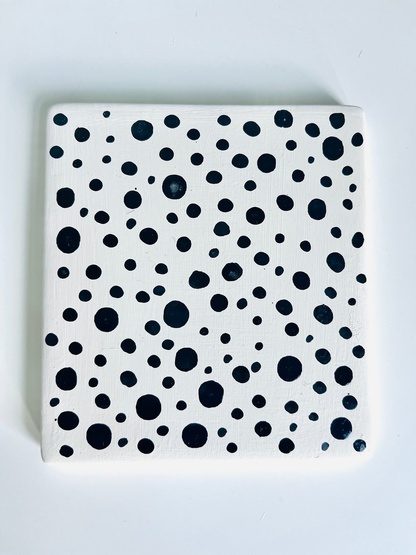 “Spotty dotty” coasters