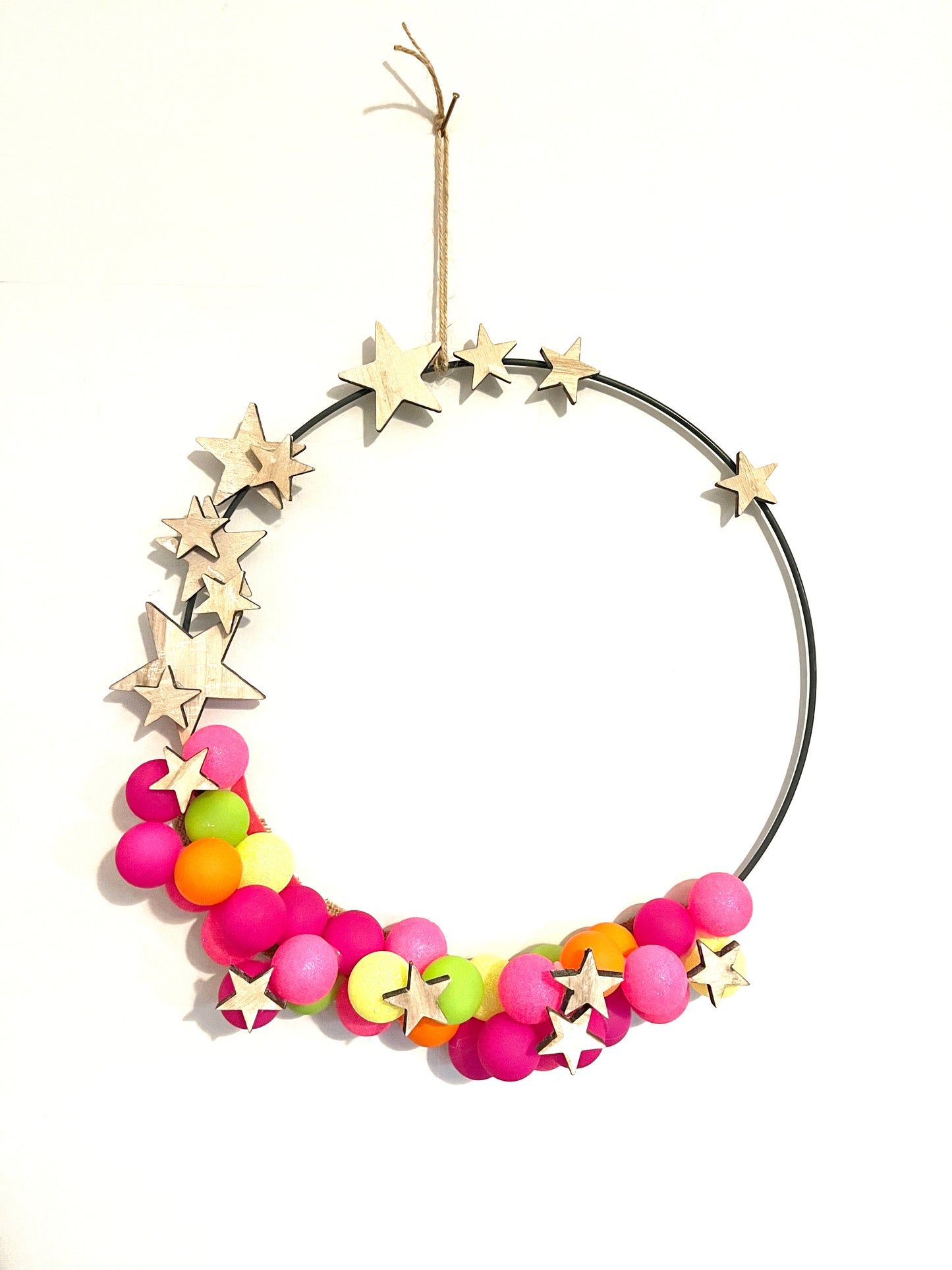 Crazy happy wreath