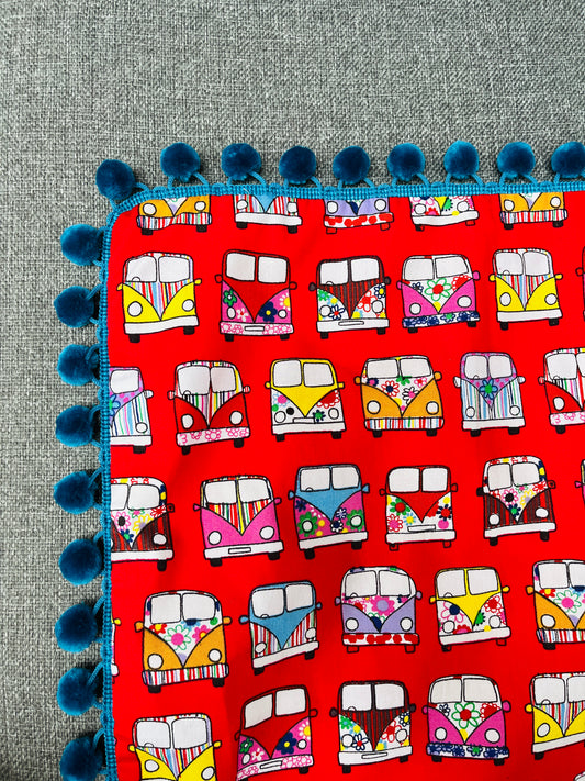 Campervan Loveliness - deep ocean blue