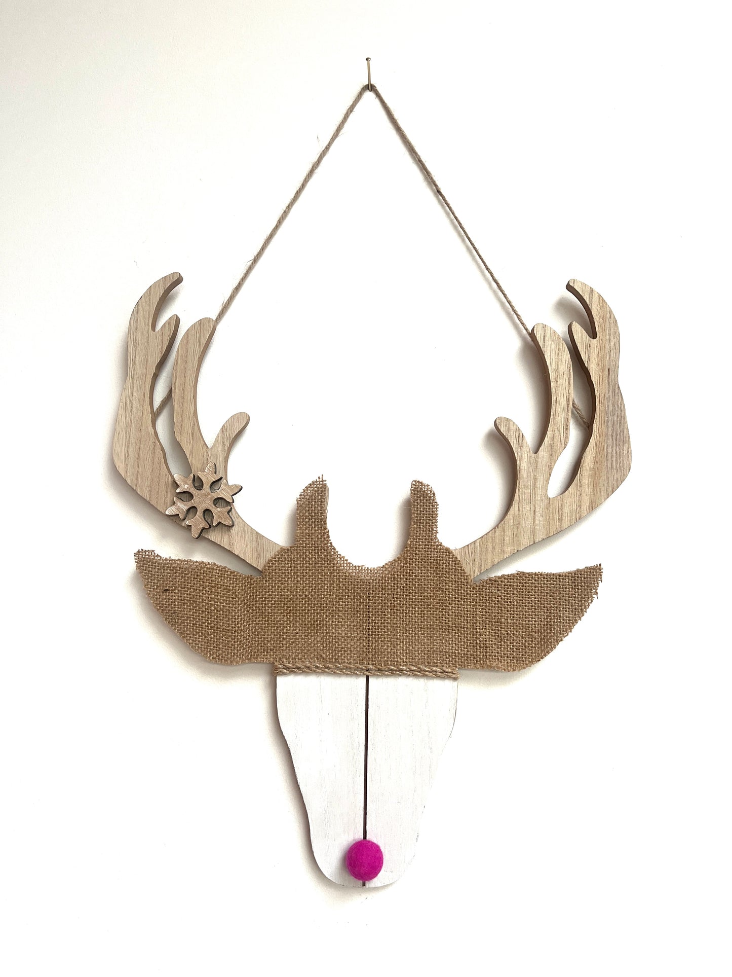 Harris tweed stag heads