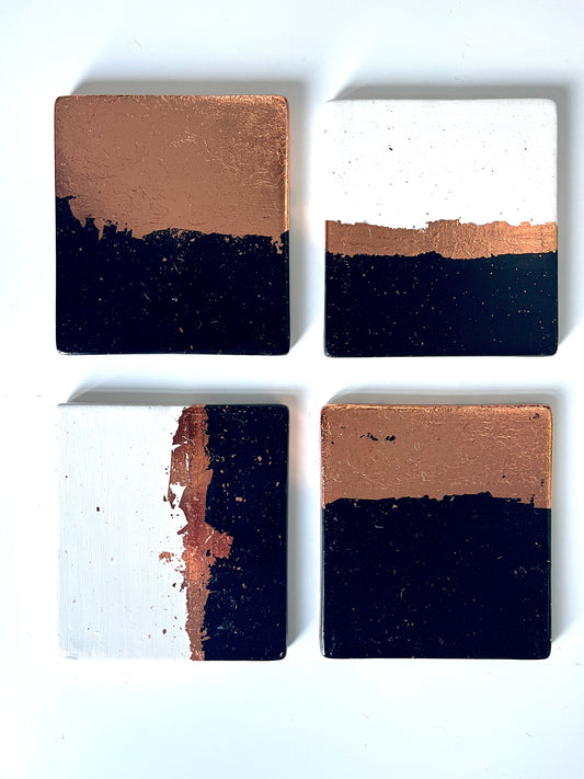 Night Sky ceramic coasters